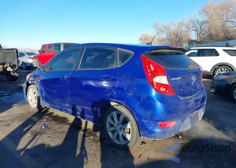 2014 Hyundai Accent Se из США, поврежденный, VIN KMHCU5AEXEU149813